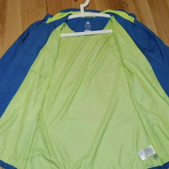 Adidas adistar refective full zip jacket Blue size XL - Picture 3 of 11